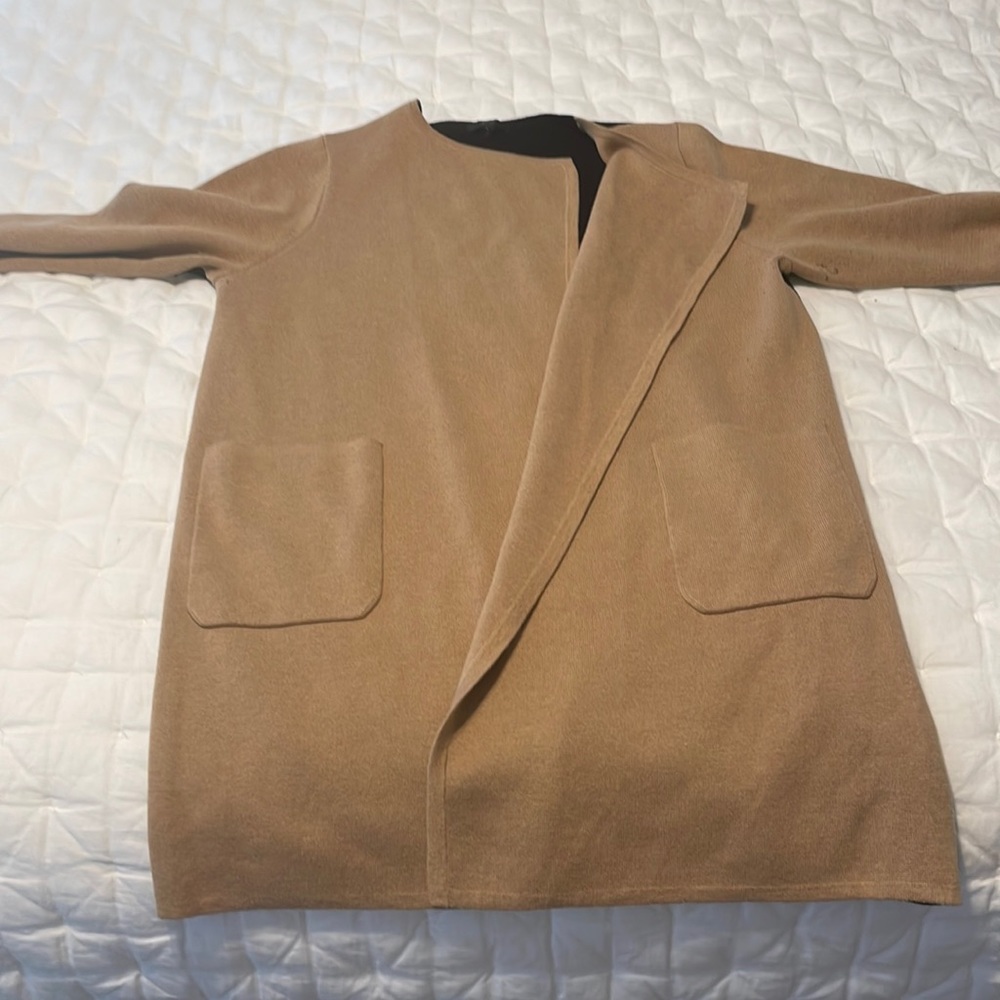 JCrew Juliette two color sweater blazer